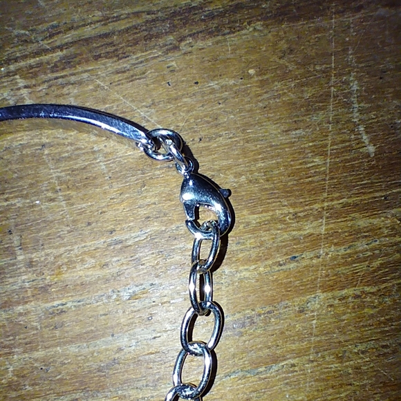 Silver Heart Necklace & Silver Love You Bracelet, Perfect for Valentine'… - Picture 9 of 11